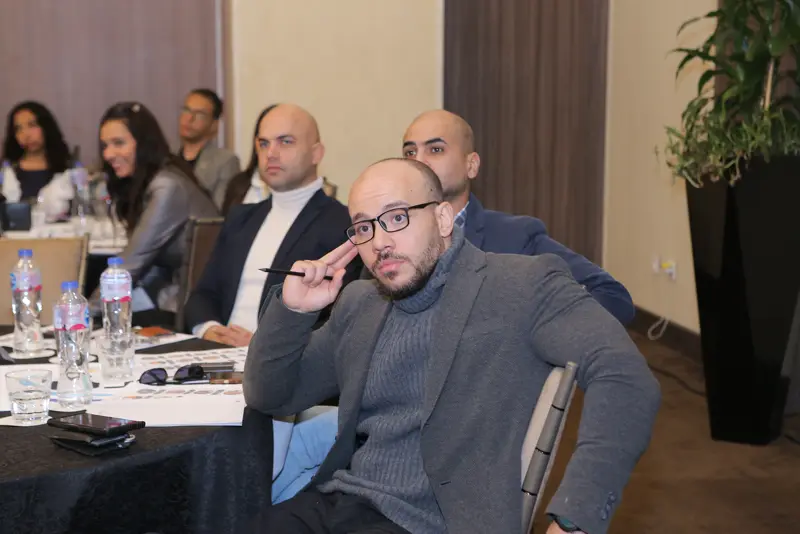 Audience during a session
